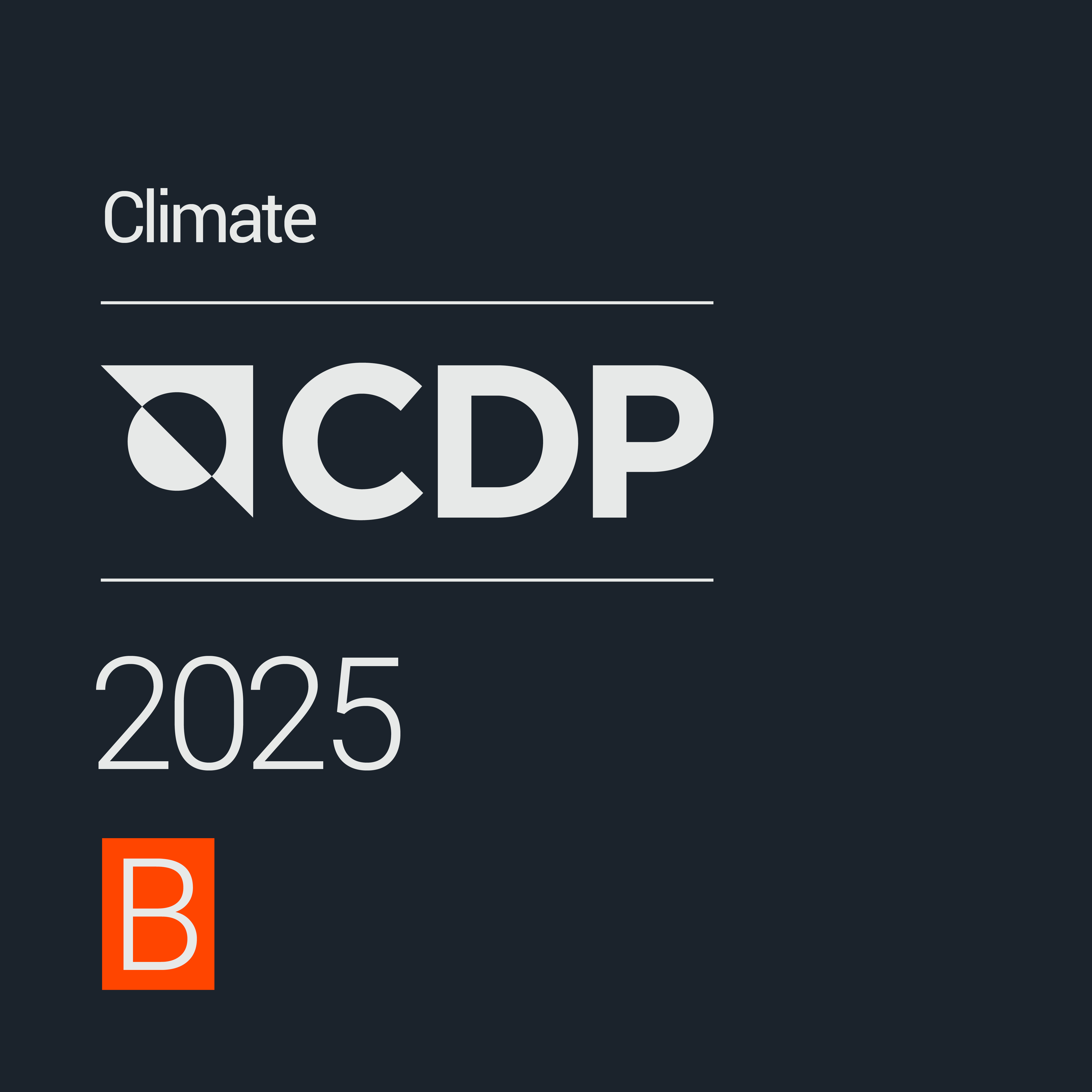 2025 CDP Climate questionnaire